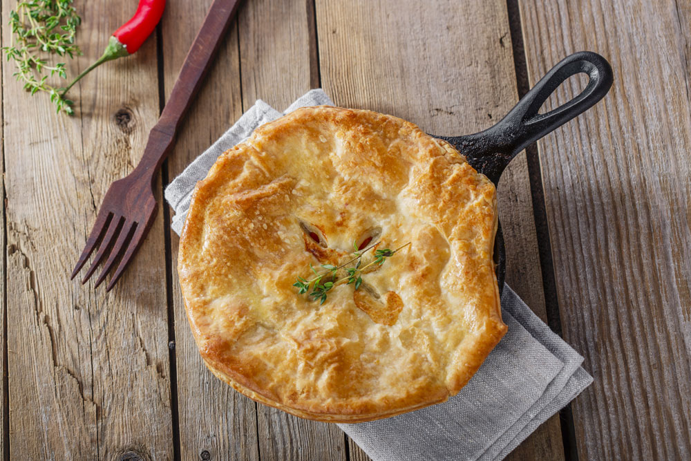 LEFTOVER TURKEY PIE Pale Farm